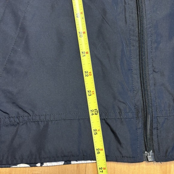 Disney Parks Mickey Mouse Windbreaker Jacket Medium Rain Black Hooded Travel - Picture 4 of 10